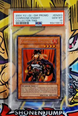 Yu-Gi-Oh! COMMAND KNIGHT Incorrect Foil Error MISPRINT CT1-EN003 PSA 10 Ultra - Image 1