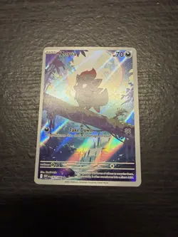 Pokemon TCG Zorua Illustration Rare White Flare Card 142/086 - Image 3