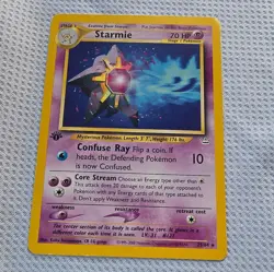 The Pokemon Company Pokemon TCG Starmie 25/64 Neo Revelation Rare 1st Ed 2000 - Image 1