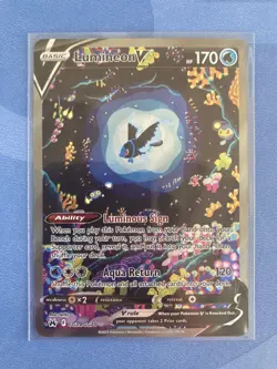 Pokemon TCG Lumineon V Crown Zenith: Galarian Gallery Gg39/Gg70 Holo Ultra Rare - Image 1