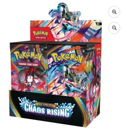 (PRESALE) Pokemon TCG: Mega Evolution Chaos Rising Booster Display Box 36 Packs - Image 1