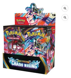 (PRESALE) Pokemon TCG: Mega Evolution Chaos Rising Booster Display Box 36 Packs - Image 3