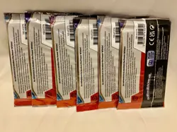 Pokemon TCG Scarlet & Violet Stellar Crown Booster Pack 6 Packs English - Image 2