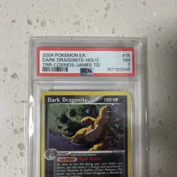 Pokemon Dark Dragonite Holo Rare TCG Card 15/109 PSA 7 NM - Image 2