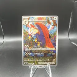 Pokemon TCG Braviary 214/191 SV08 Surging Sparks Illustration Rare Holo 130HP - Image 1