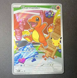 The Pokemon Company Pokemon TCG Charmander 038 MEP Promo Holo Basic ENG HP60 - Image 1