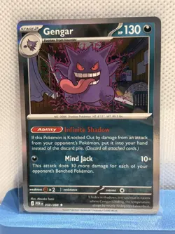 Gengar - 050/088 - Holo Rare - Perfect Order - Pokemon Card NM - Image 1