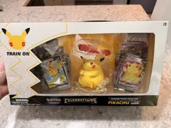 Pokemon TCG Celebrations Pikachu VMAX Premium Figure Collection Box SEALED - Image 1