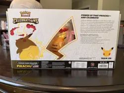 Pokemon TCG Celebrations Pikachu VMAX Premium Figure Collection Box SEALED - Image 5