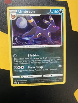 Pokemon Umbreon SWSH129 Black Star Promo Holo Rare Sword & Shield Near Mint - Image 1