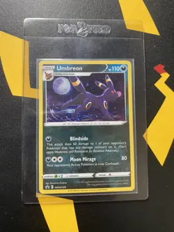 Pokemon Umbreon SWSH129 Black Star Promo Holo Rare Sword & Shield Near Mint - Image 2