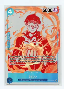 Sabo 3rd Anniversary Treasure Campaign Pack OP10-049 R One Piece English NM - Image 1