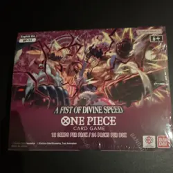 Bandai One Piece Card Game OP-11 A Fist of Divine Speed English Booster Box 24 - Image 1