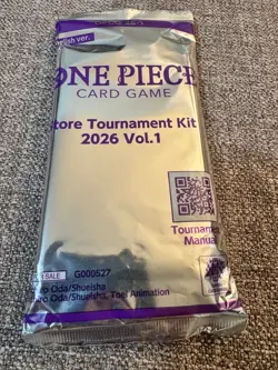 One Piece Card Game Store Tournament Kit 2026 Vol 1 OPCG 26-1 Sealed English - Image 1