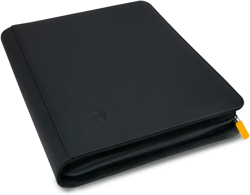 - Toploader 9 Pocket Premium Binder with Zipper for 360 Cards - Side Loaded Pock - Image 1