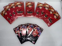 One Piece TCG: Carrying On His Will Booster packs (9 packs) & OP-16 (4 packs). - Image 1