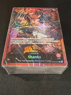 One Piece TCG Red Shanks Starter Deck ST-23 English One Deck Brick Sealed - Image 2