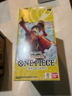One Piece Card Game EGGHEAD Starter Deck 6 deck box NEW SEALED - Image 1