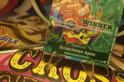 One Piece TCG SCRATCHMEN APOO EB01-015 TOURNAMENT WINNER PACK VOL 3. NM - Image 5