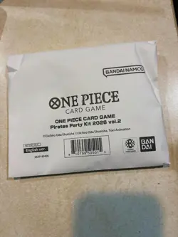 One Piece Card Game PIRATES PARTY KIT 2026 Vol 2 NEW SEALED - Image 1