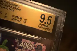 One Piece Zoro Juuro OP05-087 CS CHAMPIONSHIP GOLD STAMP 2025 BGS 9.5 GEM MINT - Image 5