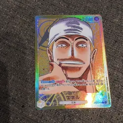 Bandai One Piece CCG Enel OP05-098 Super Rare Alt Art Foil JP OP05 - Image 1