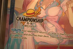 One Piece CHARLOTTE PUDDING OP06-047 CS CHAMPIONSHIP CELEBRATION BGS 9.5 GEM - Image 4