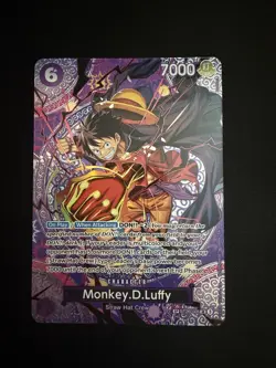 ONE PIECE OP-15 Adventure on KAMI's Island ST26-005 SP Monkey D. Luffy ENGLISH - Image 1