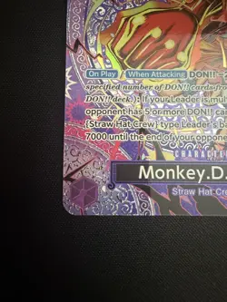 ONE PIECE OP-15 Adventure on KAMI's Island ST26-005 SP Monkey D. Luffy ENGLISH - Image 4