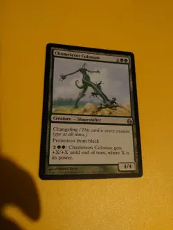 MTG Card. Chameloen Colossus. rare morningtide Shapeshifter - Image 1