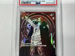 PSA 10 Shanks Manga Alt Art Silver OP09-004 ONE PIECE 3th Anniversary Japanese - Image 4