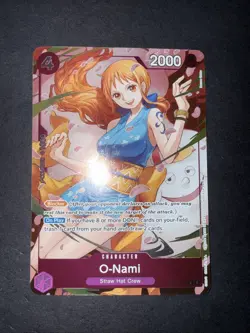 One Piece CCG O-Nami ST18-002 Dash Pack Foil Nami - Image 1