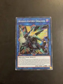 Yu-Gi-Oh! CYHO-EN034 Borrelsword Dragon (1st Edition) Secret Rare, NEAR MINT - Image 1