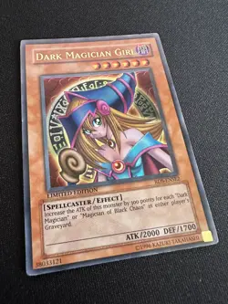 Yu-Gi-Oh DARK MAGICIAN GIRL - RDS-ENSE2 - ULTRA RARE - LIMITED EDITION EXCELLENT - Image 1