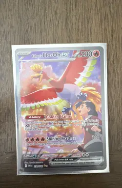 Ethan's Ho-Oh ex 230/182 Sv10: Destined Rivals Holo - Image 1