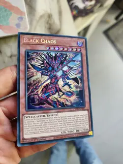 Black Chaos - CORI-EN001 - Secret Rare [1st Edition] - Near Mint/Mint - Yu-Gi-Oh - Image 3