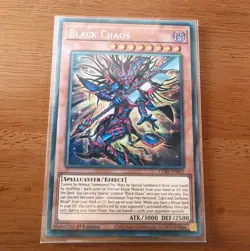 Yu-Gi-Oh! TCG Black Chaos COR1-EN001 Secret Rare - Image 1