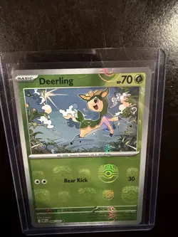 Deerling 006/086 Common White Flare Pokemon Reverse Holo Masterball Near Mint - Image 2