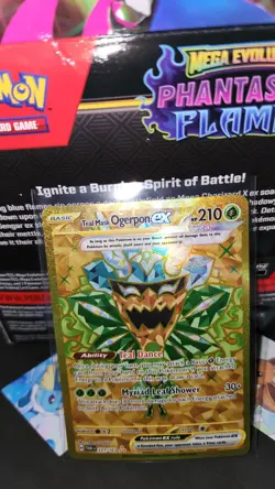 Pokemon TCG Teal Mask Ogerpon ex 221/167 Twilight Masquerade Hyper Rare NM - Image 3