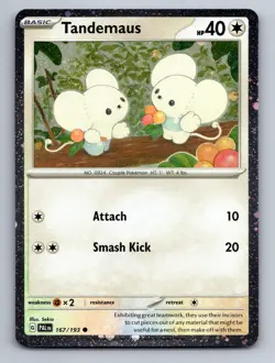 Tandemaus (Cosmos Foil) 167/193 Holo Miscellaneous Cards & Products Pokemon NM - Image 1
