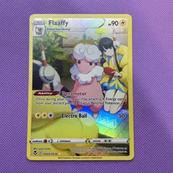 Flaaffy TG03/TG30 Pokemon Card TCG Silver Tempest Trainer Gallery Holo NM - Image 1