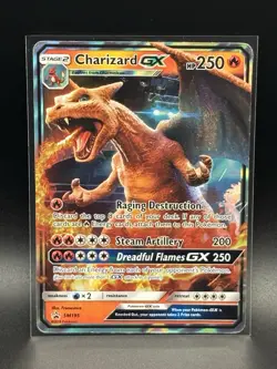 2019 Pokemon Promo - SM195 Charizard GX Holo - HP - Image 1