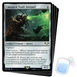 CANOPTEK TOMB SENTINEL X4 Warhammer 40,000 Magic MTG MINT CARD - Image 1