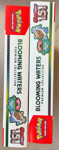 Pokemon Scarlet & Violet 151 Blooming Waters Premium Collection Box 2x Sealed - Image 5