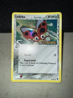Pokemon TCG Ledyba 53/101 ex - Dragon Frontiers Holo Stamped. 2006 - Image 3