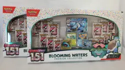 2 Pokemon 151 Blooming Waters Premium Collection, New Sealed - Image 1