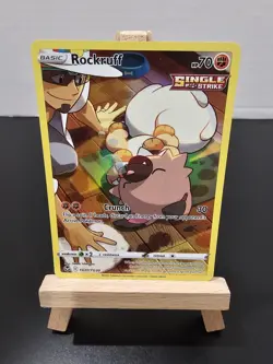🔥Pokemon TCG SWSH Silver Tempest Trainer Gallery Rockruff TG07/TG30 NM/PF CLEAN - Image 1