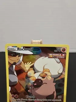 🔥Pokemon TCG SWSH Silver Tempest Trainer Gallery Rockruff TG07/TG30 NM/PF CLEAN - Image 3