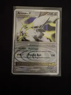 Pokemon Arceus LV.X 96/99 Arceus Rare Holo LV.X Level Up 120 HP EN 2009 - Image 1