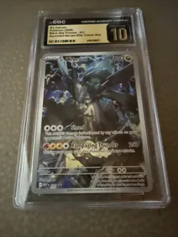 CGC 10 Pristine N's Zekrom 031 MEP Black Star Promo Pokemon Ascended Heroes ETB - Image 2